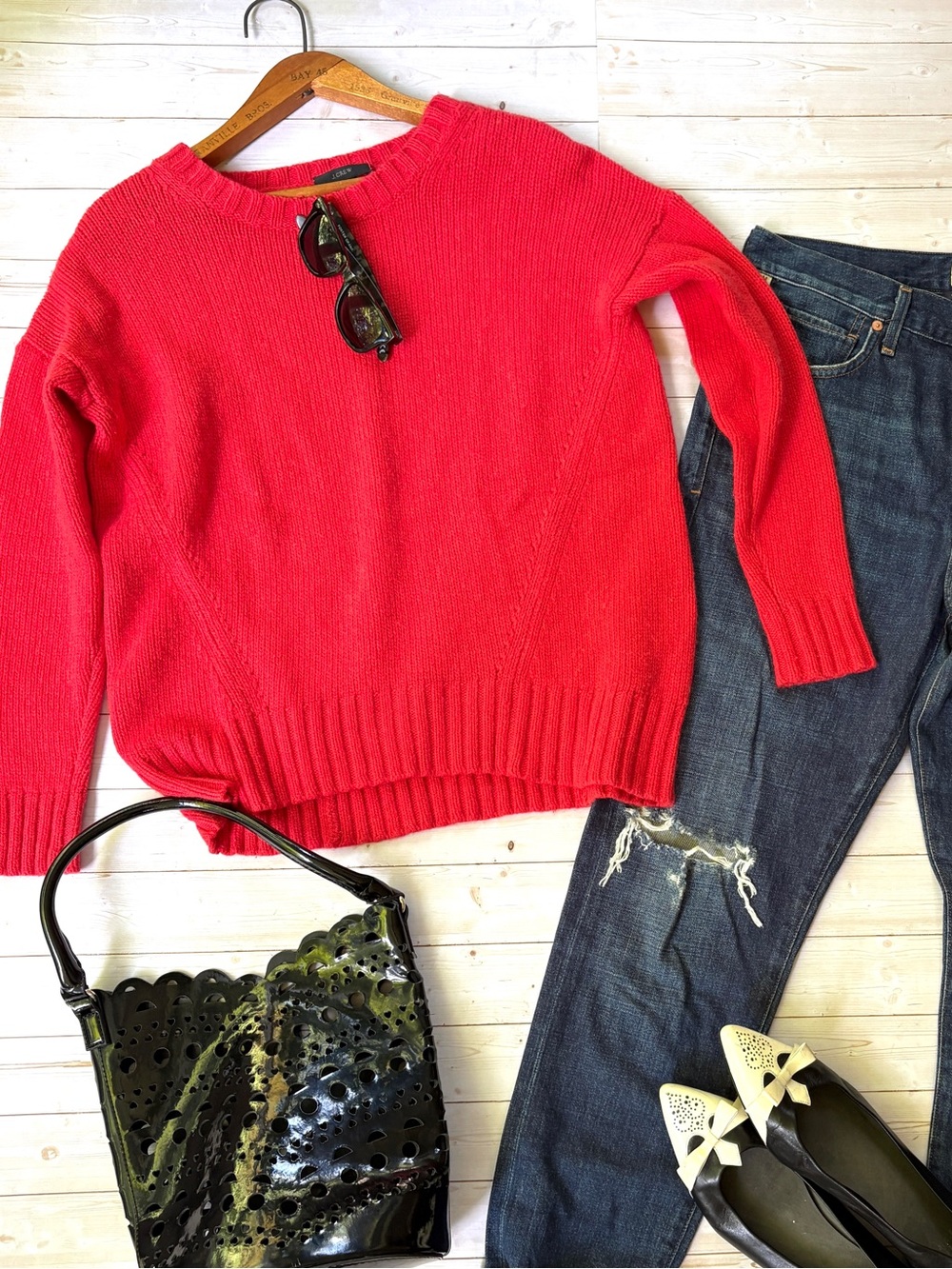 J Crew wool blend sweater